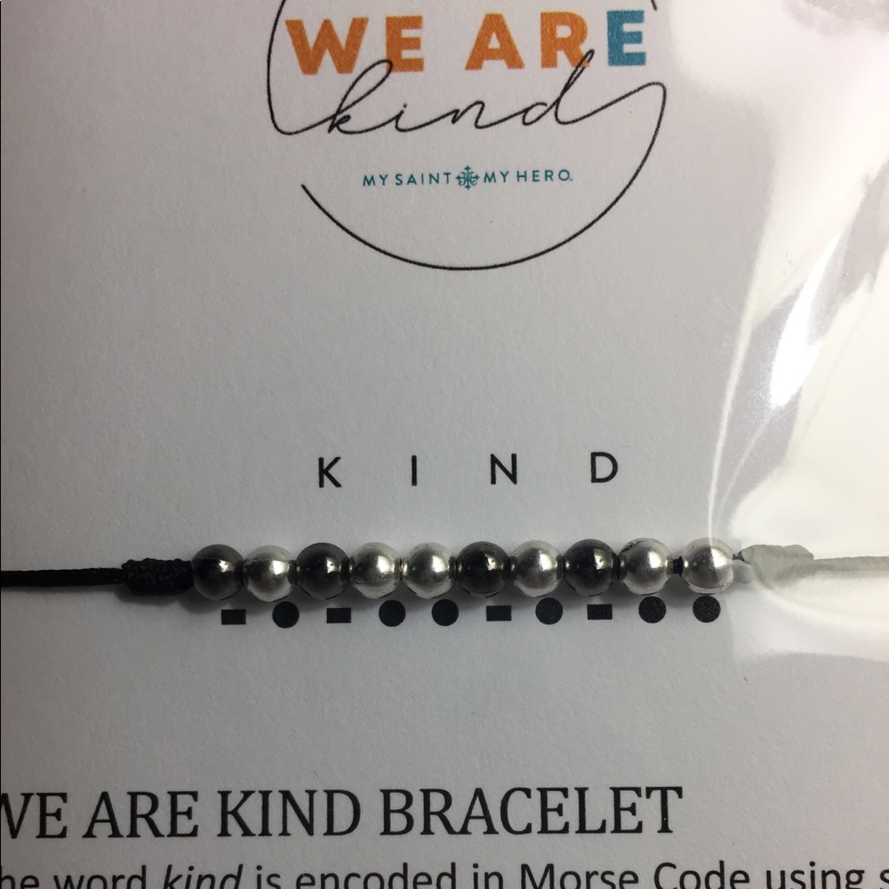 NEW My saint my hero pull string bracelet